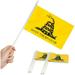 Anley Don t Tread on Me Mini Flag 12 Pack - Hand Held Small Miniature Gadsden Flags 5x8 Inch