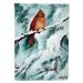 Carolines Treasures PJC1058CHF Winters Glory Redbird 2 Northern Cardinal Flag Canvas House Size Large multicolor