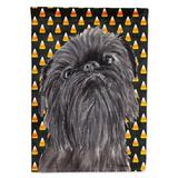 Carolines Treasures SC9531-FLAG-PARENT Brussels Griffon Halloween Candy Corn Flag multicolor