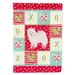 Carolines Treasures CK5808GF American Eskimo Love Flag Garden Size Small multicolor