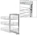 Anself 3-Tier Pull Out Kitchen Wire Baskets Sliding Storage Rack Shelves Organizer for Kitchen Cabinet Cupboard Pantry Bathroom Cabinet 8.5 x 13.8 x 22 Inches (L x W x H)