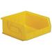 Lewisbins Hang and Stack Bin Yellow PP 5 in PB1011-5 Yellow