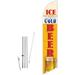Ice Cold Beer Yellow Feather Flag with Complete 15ft Pole kit and Ground Spike