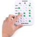 PetSpy Dog Feeding Reminder 3 Times a Day Pet Feeding Chart Easy to Mount Magnetic Tracker to Feed Your Dog Cat Sticker Daily Indication Tool Medicine and Food Tracker
