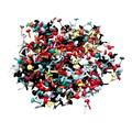 200x Round Mini Brads Paper Fasteners Multicolor Decoration Handicrafts Metal Embellishment Toy for Scrapbook Crafts Card Making Accessories