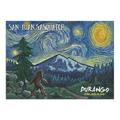 Durango Colorado San Juan Sasquatch Starry Night (1000 Piece Puzzle Size 19x27 Challenging Jigsaw Puzzle for Adults and Family Made in USA)