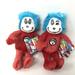 Aurora - Dr. Seuss Mini Thing 1 & Thing 2 Plush Toy 6 inch