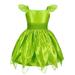 Princess Tinkerbell Costume for Girls Fancy Toddler Party Fairy Dress