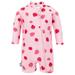 JAN & JUL UV Protective Toddler Swimsuit Boy Long Sleeve UPF 50+ (18-24m Pink Strawberry)