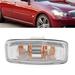 BFY 1Pcs Clear Car Side Marker Light Turn Signal Lamp Cover For Infiniti M35 M45 2006-2007 26160-9Y000