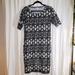 Lularoe Dresses | Lularoe Tribal Print Julie Dress Xl | Color: Black/White | Size: Xl