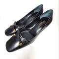 Louis Vuitton Shoes | Louis Vuitton Uniform Vintage 2008 Pump 02 Noir Women Missy Shoes Size 6 Us 36.5 | Color: Black | Size: 6