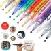 EQWLJWE Art Coloring Brush Markers 12 Colors Duo Tip Calligraphy Marker Journal Pens for Adult Coloring Books Drawing Bullet Journal Planner Calendar Art Projects
