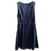Urban Outfitters Dresses | Lucca Contour Velvet Dress Xs | Color: Blue | Size: Xs