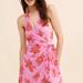 Anthropologie Dresses | Anthropologie Halter Mini Dress | Color: Pink/Red | Size: Various