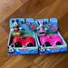 Disney Toys | Disney Mickey And Minnie Car And Figurine Toy Set Lit New In Box | Color: Pink/Red | Size: One Size