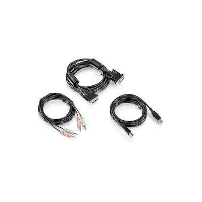 TRENDnet TK-CD10 KVM Kabel Kit 3m DVI-I USB Audio