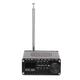 Full Band Radio Receiver, FM AM (MW & SW) SSB (LSB & USB) All Band Portable Shortwave Radio with Speaker, Antenna & Aluminum Alloy Case, Handheld Radio Recorder Built in Battery