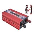 CHICIRIS Inverter 12V to 240V, Pure Sine Wave Inverter, 3000W Car Inverter, Power Inverter with Display Aluminium Alloy, for TV, Refrigerators, Freezers, Induction Cookers and Other Devices (Red)