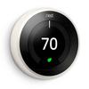 Google Nest Learning Thermostat (3rd Generation, White) T3017US