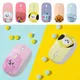 Souris Bluetooth sans fil USB Bt21 Kawaii dessin animé mignon maison souris muette bureau