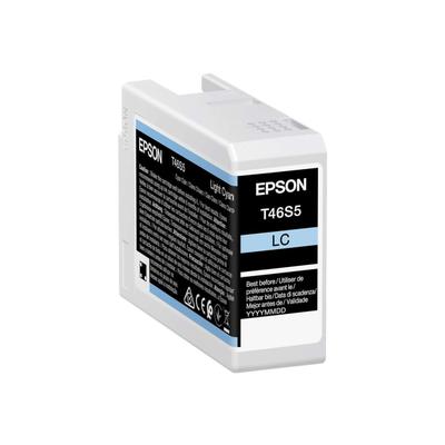 Original Epson C13T46S500 / T46S5 Druckerpatrone Hell Cyan