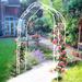 Metal Garden Arch Assemble Freely with 8 Styles Garden Arbor Trellis