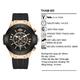 Arealer Wristwatches Luminous Clock Waterproof Wristwatch Men Business Casual LuxuryWristwatch Watch Everyday Wear WatchLuminous Waterproof Watch Men Business Men s Watches Luxury