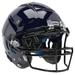 Schutt F7 LX1 Youth Football Helmet w/ attached Carbon Steel Facemask (M Navy Black ROPO-NB)