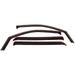 Side Window Deflector - Compatible with 2006 - 2009 Dodge Ram 3500 Extended Crew Cab Pickup 2007 2008