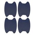 solacol Car Door Handle Door Handle Cover Stickers for Cars 4Pcs Handle Stickers Car Door Handle Car Stickers Protective Film Carbon Fiber Sticker for Car Car Door Guard