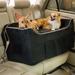 Black Luxury Lookout II Double Dog Car Seat, Large