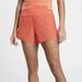 Athleta Shorts | Athleta Run With It Textured 3.5" Short In Space Dye Orange Haze Sz 1x | Color: Orange | Size: 1x