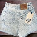 Levi's Shorts | Brand New Deadstock Hand Painted Levi’s Shorts | Color: Blue/White | Size: 24