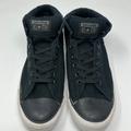 Converse Shoes | Converse Men Ctas Hi Street Black Canvas Sneakers | Color: Black/White | Size: 10