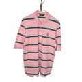 Polo By Ralph Lauren Shirts | Large Ralph Lauren Polo Golf Pink Stripe Pima Cotton Mens Short Sleeve Shirt | Color: Green/Pink | Size: L