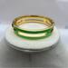 J. Crew Jewelry | J.Crew Green Enamel Gold Tone Bracelet | Color: Gold/Green | Size: Os