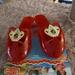 Disney Shoes | Elena Of Avalor Disney Adventure Shoes Dress Up Costume Play Size 5-7 | Color: Red | Size: 5-7