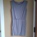 Athleta Dresses | Athleta Athletic Athleisure Carrerr Tencil Stripped Summer Midi Tank Dress Xsp | Color: Gray/White | Size: Xsp