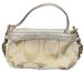 Coach Bags | Coach Wristlet Taupe Signature Canvas Bleeker Purse | Color: Tan | Size: Os