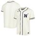 Men's Under Armour Cream Navy Midshipmen Replica Baseball Jersey