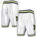 Men's Mitchell & Ness White Michigan Wolverines 1991 Shorts