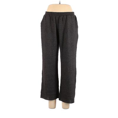 Show Me Your Mumu Casual Pants - Mid/Reg Rise: Gray Bottoms - Women's Size Large