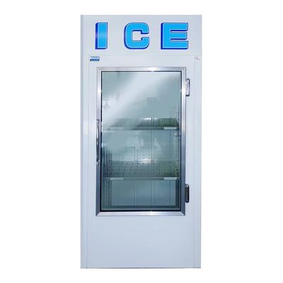 Polar Temp 300ADGP 36" Indoor Ice Merchandiser w/ (35) 20 lb Bag Capacity - Glass Door, 115v, White