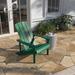 Outdoor All-Weather Poly Resin Wood Adirondack Chair