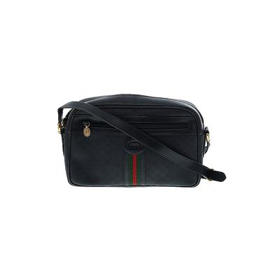 Gucci Crossbody Bag: Black Print Bags