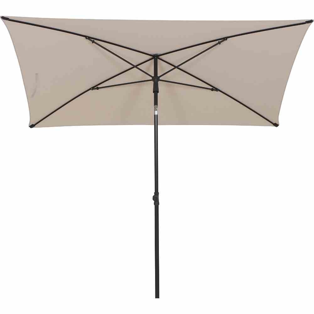 Siena Garden City Mittelstockschirm anthrazit/natur 140x210cm Image