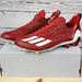 Adidas Shoes | - New Adidas Adizero 12 Football Cleats “Power Red/Cloud White”Gw5058 Men’ | Color: Red/White | Size: 12