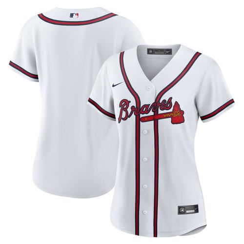 Atlanta Braves Nike Offizielles Replica Heim – Damen