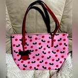 Kate Spade Bags | Kate Spade Disney Tote Bag Purse | Color: Pink | Size: 113/4" H 18" W (At Top) X8" D